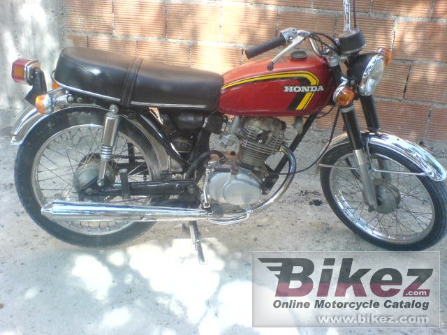 Big h 125cc egine cb 100 picture and wallpaper from Bikez.com